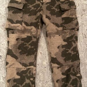 Cabela’s 4MOST Windshear Hunting Pants Men’s 32x32 Cargo Wool Blend Fleece Camo